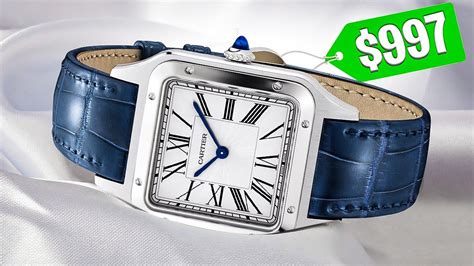 how much does a cartier watch cost|cheapest price cartier watch.